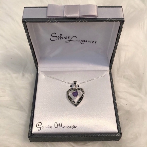 Silver Luxuries Jewelry - { silver luxuries } • heart pendant
